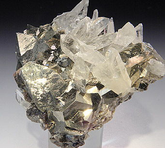 Arsenopyrite and Quartz - Shangbao - Hunan Province - China