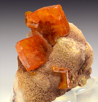 Wulfenite - Erupcin mine - Los Lamentos Mts - Mun. de Ahumada - Chihuahua - Mexico