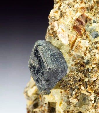 Sapphirine - Morafeno, Tranomaro Commune, Amboasary District, Anosy Region (Fort Dauphin Region), Tular Province (Toliara), Madagascar