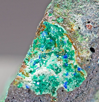 Ramsbeckite - Ochsenhtte (slag locality), Grane Reservoir, Goslar, Harz, Lower Saxony, Germany