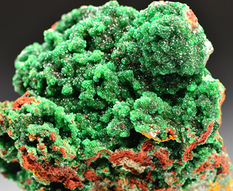 Adamite var. Cuprian - Hilarion Mine, Hilarion area, Kamariza Mines, Agios Konstantinos, Lavrion District Mines, Lavrion District , Attik Prefecture, Greece