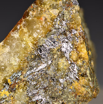 Eclarite - Brenbad Mine (Brnbad Mine), Scharnbachgraben, Hollersbach valley, Hohe Tauern, Salzburg, Austria (Type Locality)