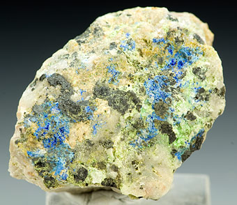 Goldfieldite with Tlapallite- Bambollita Mine (Oriental Mine), Moctezuma, Mun. de Moctezuma, Sonora, Mexico