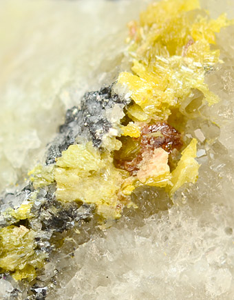 Spiroffite with Tellurite - La Bambolla - Moctezuma - Sonora - Mexico