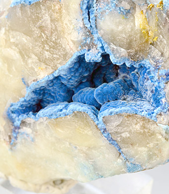 Shattuckite - Kaokoveld Plateau, Kunene Region - Namibia