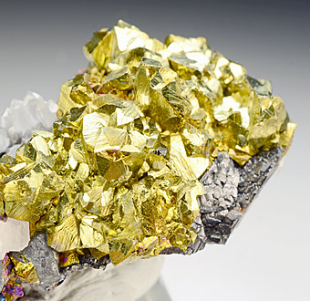 Chalocpyrite - Nikolaevskiy Mine, Dalnegorsk, Primorskiy Kray, Far-Eastern Region, Russia