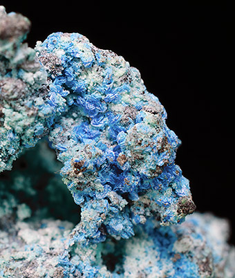Yvonite - Salsigne mine, Mas-Cabards, Carcassonne, Aude, Languedoc-Roussillon, France (TYPE LOCALITY)