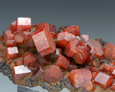 Vanadinite - Vein 12, Jbel Tadaout, Taouz, Er Rachidia Province, Mekns-Tafilalet Region, Morocco