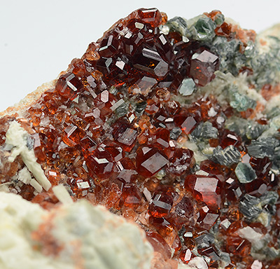 Grossular var. Hessonite - Vi Valley, Lanzo Valleys, Torino Province, Piedmont, Italy