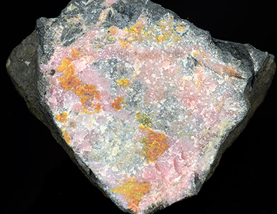 Manganberzeliite - Tanatz Alp, Splgen, Rheinwald, Hinterrhein Valley, Graubnden, Switzerland