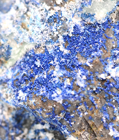 Santarosaite (TL) - Santa Rosa mine, Tarapac Region, Chile