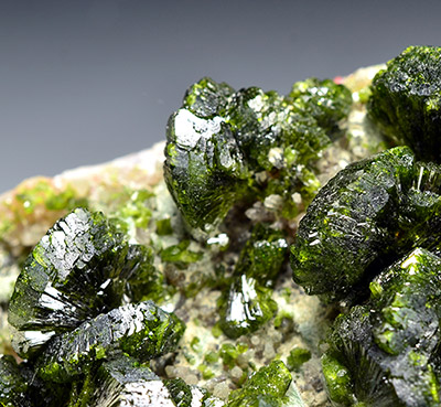 Epidote - Imilchil, Er Rachidia Province, Mekns-Tafilalet Region, Morocco