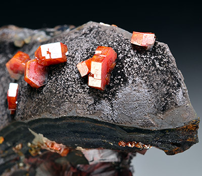 Vanadinite - Taouz, Er Rachidia Province, Mekns-Tafilalet Region, Morocco