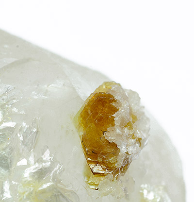 Bastnsite-(Ce) - Trimouns, Luzenac, Ariege, France