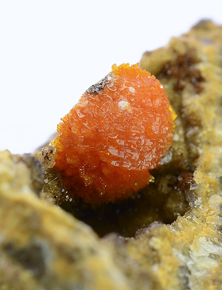 Boltwoodite - Rssing Uranium Mine, Arandis, Swakopmund District, Erongo Region, Namibia