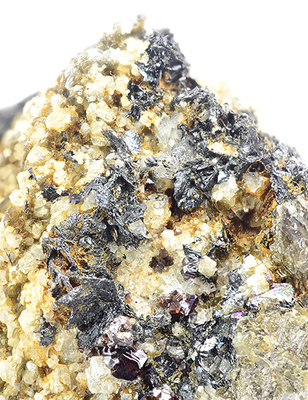 Cervandonite-(Ce) - Gorb, Lrchultini, Binn, Goms, Valais, Switzerland