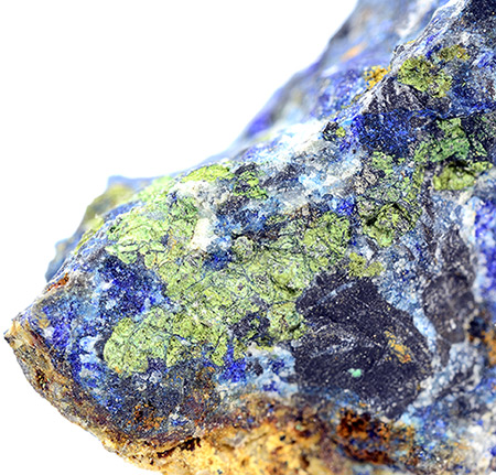 Cuproromeite (Partzite) - Lanwehr quarry, Mschede, Arnsberg, North Rhine-Westphalia, Germany