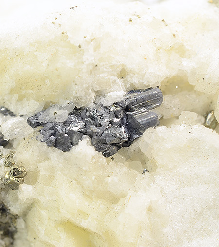 Baumhauerite  - Lengenbach Quarry - Binnatal - Wallais - Switzerland (Type Locality)