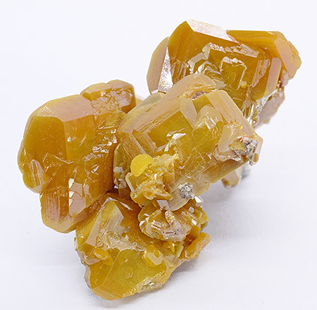 Wulfenite - La Morita Mine, Ascencin Municipality, Chihuahua, Mexico