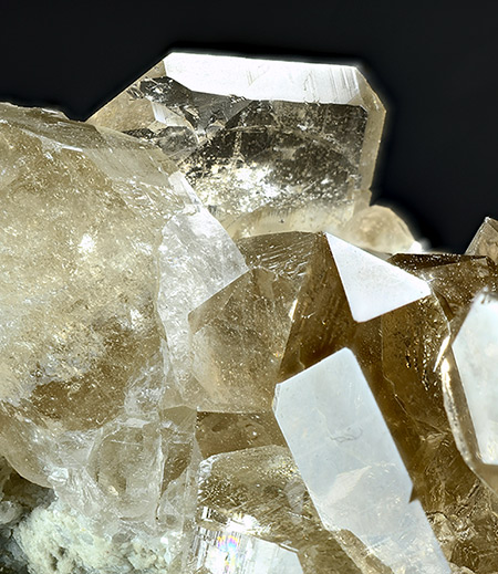 Smocky Quartz with 