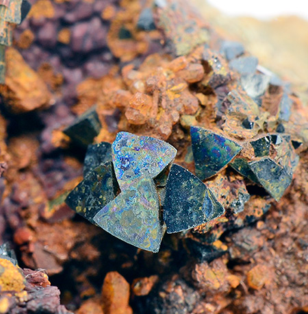 Cronstedtite - Brunita open pit, Sierra Minera de Cartagena-La Unin, La Unin, Murcia, Spain