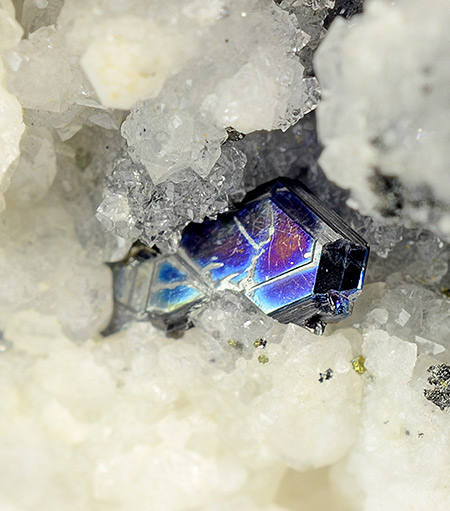 Polybasite-Tac - Clara Mine, Oberwolfach, Wolfach, Ortenaukreis, Freiburg Region, Baden-Wrttemberg, Germany