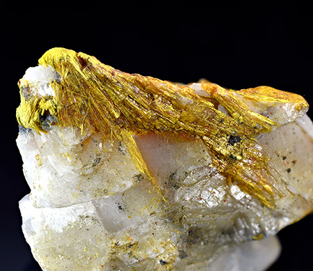 Wakabayashilite - White Caps Mine, Manhattan, Manhattan Mining District, Toquima Range, Nye County, Nevada, USA