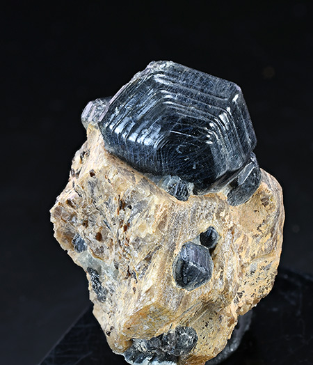 Sapphirine -  Morafeno thorianite deposit, Tranomaro, Amboasary Sud, Anosy, Madagascar