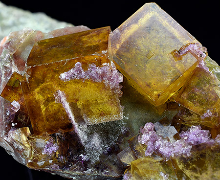 Fluorite - Bergmnnisch Glck Gegentrum Mine, Frohnau, Annaberg-Buchholz, Annaberg District, Erzgebirge, Saxony, Germany