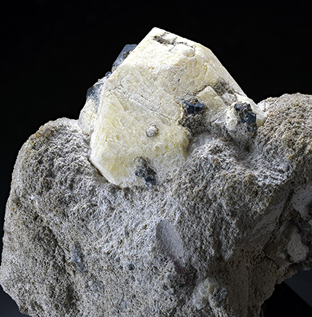 Leucite - Roccamonfina, Roccamonfina Volcanic Complex, Caserta, Campania, Italy