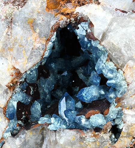 Scorodite - Hemerdon Bal Mine -Sparkwell - Devon - England - UK