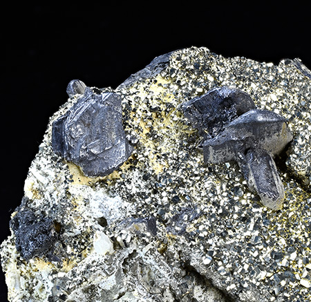 Andorite with Pyrite- San Jos Mine, Oruro City, Cercado Province, Oruro, Bolivia