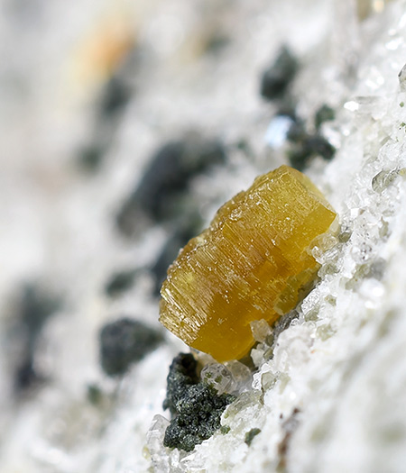 Syinchisite-(Ce) - Mount Cervandone, Baceno, Devero Alp, Ossola Valley, Verbano-Cusio-Ossola Province, Piedmont, Italy