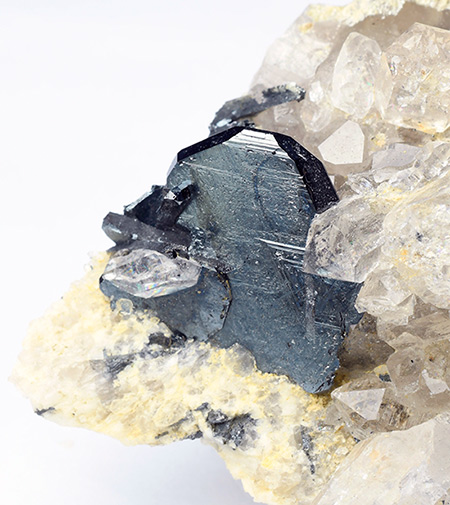 MINS8616 - Hematite (iron rose) - Cavradi gorge, Val Curnera, Tujetsch, Surselva Region, Grisons, Switzerland
