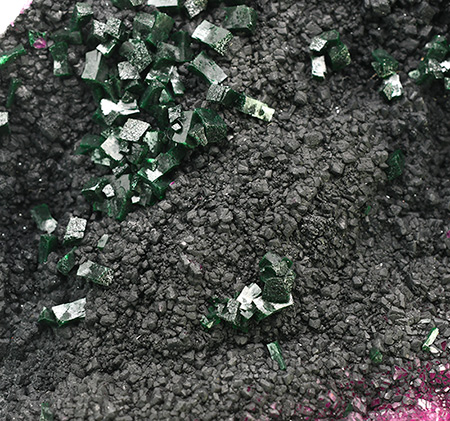 Heterogenite with Malachite - Tenke-Fungurume area, Lualaba, DR Congo