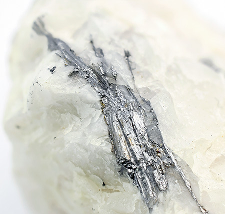 Tintinaite - Strieborn vein, Mria Mine, Roňava, Roňava District, Koice Region, Slovakia