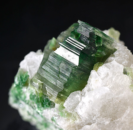 Muscovite var. Fuchsite - Mwinilunga District (Mwinlunga),  North-Western Province,  Zambia