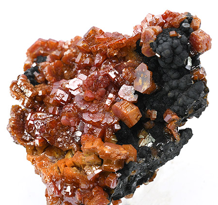 Vanadinite - Vein 12, Jbel Tadaout, Taouz, Er Rachidia Province, Mekns-Tafilalet Region, Morocco