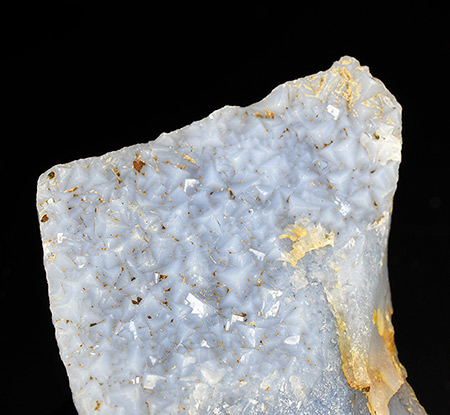 MINS8683 - Chalcedony ps After Fluorite - Trestia,  Deva,  Hunedoara Co.,  Romania