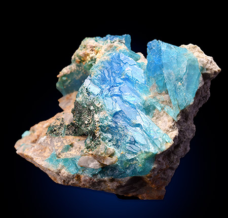 Krhnkite -Chuquicamata Mine, Chuquicamata District, Calama, El Loa Province, Antofagasta, Chile (TL)