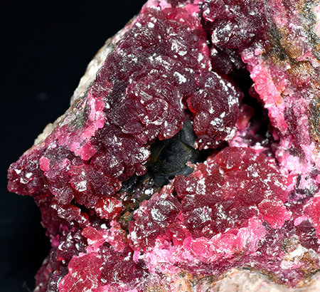 Talmessite - Bou Azzer Mine, Ouisselsate Cadat, Amerzgane Cercle, Ouarzazate Province, Dra-Tafilalet Region, Morocco