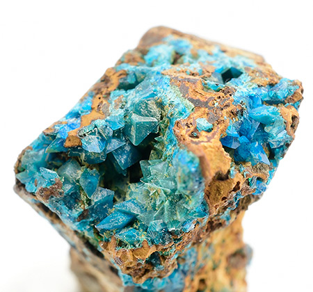 Liroconite - Xianghualing Sn-polymetallic ore field, Linwu, Chenzhou Prefecture, Hunan Province  China