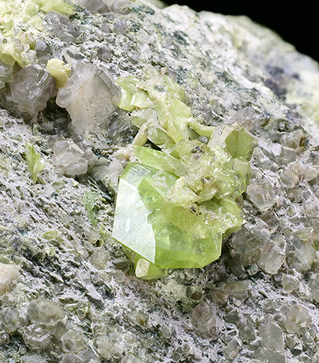 Titanite - Pfitsch Valley (Vizze Valley), South Tyrol, Trentino-Alto Adige (Trentino-South Tyrol), Italy