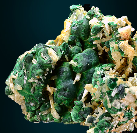 Malachite, Cerussite - Brown's Prospect, Rum Jungle, Batchelor, Coomalie Shire, Northern Territory, Australia