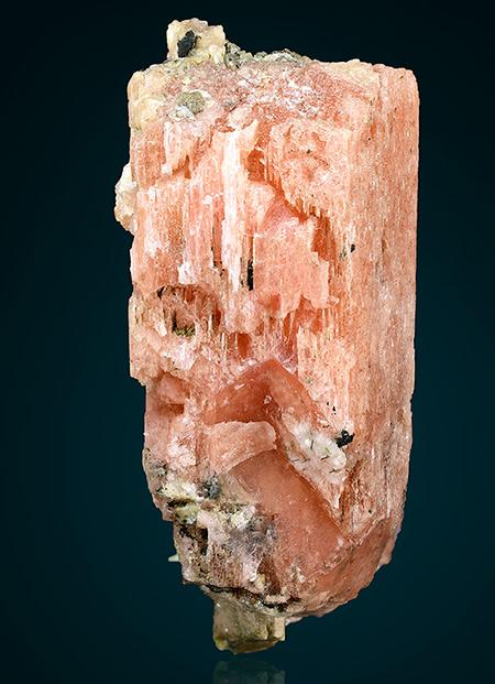 Serandite with Manganoneptunite - Poudrette quarry, Mont Saint-Hilaire, Qubec, Canada