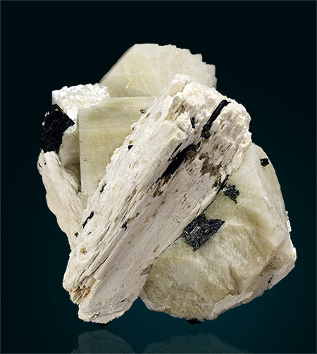 Elpidite with Microcline - Mount Malosa, Zomba, Southern Region, Malawi