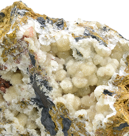 Wavellite - Dug Hill, Avant, Garland County, Arkansas, USA