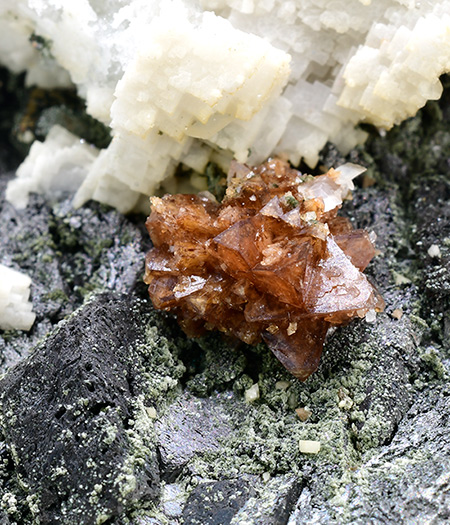 Genthelvite - Huanggang Fe-Sn deposit, Hexigten Banner, Ulanhad League, Inner Mongolia Autonomous Region, China