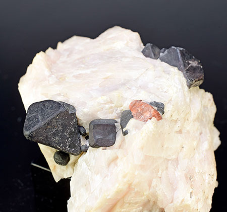 MINS8948 - Franklinite with Willemite - Sterling Mine -Sterling Hill - Ogdensburg - Franklin Mining distr. -  Sussex Co. - New Jersey - USA