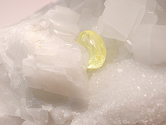 Sulphur - La Facciata quarry - Carrara - Apuan Alps - Massa Carrara prov. Tuscany - Italy